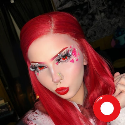 Eyemoody Pure Red | 6 Months, 2 pcs