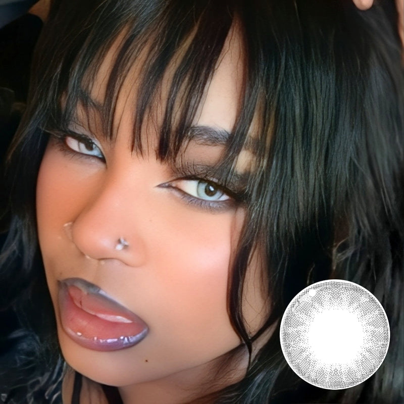 Eyemoody Shadow Grey | 6 Months, 2 pcs