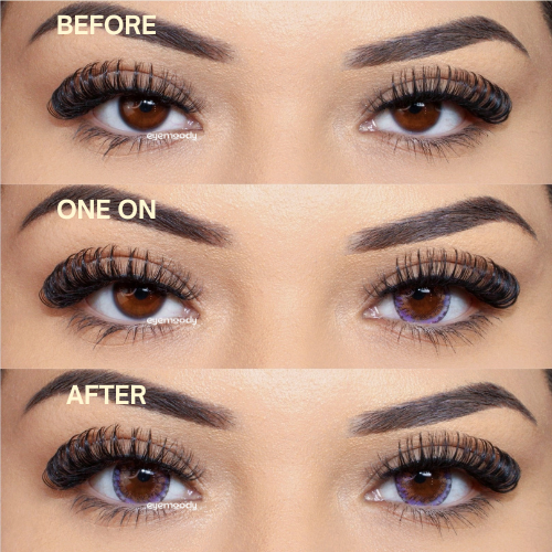 Eyemoody Light Violet | 6 Months, 2 pcs