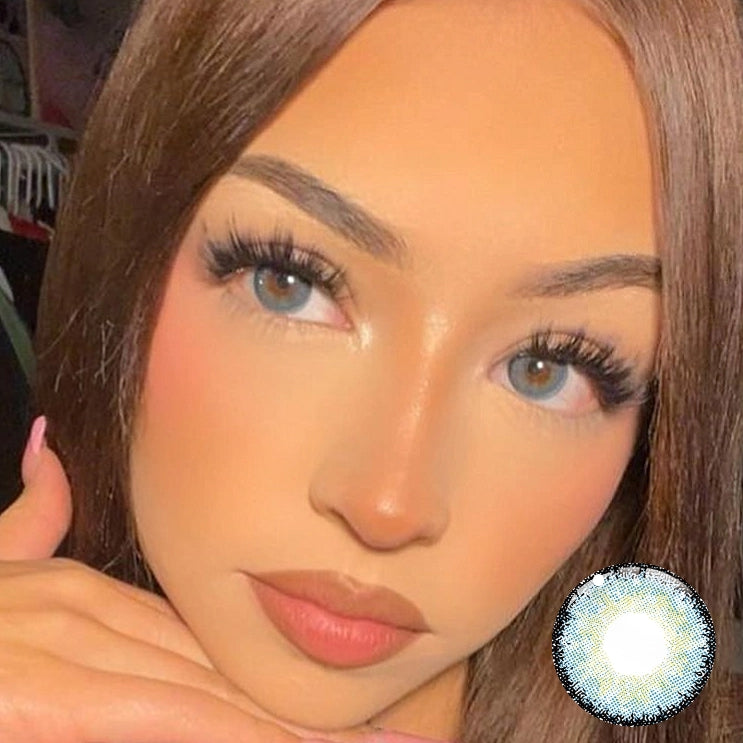 Eyemoody Ice Blue | 6 Months, 2 pcs