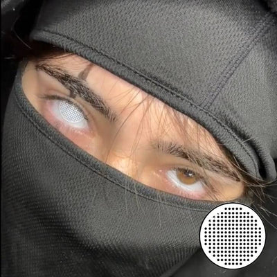 Dakonikon x Eyemoody Gridding White | 6 Months, 2 pcs