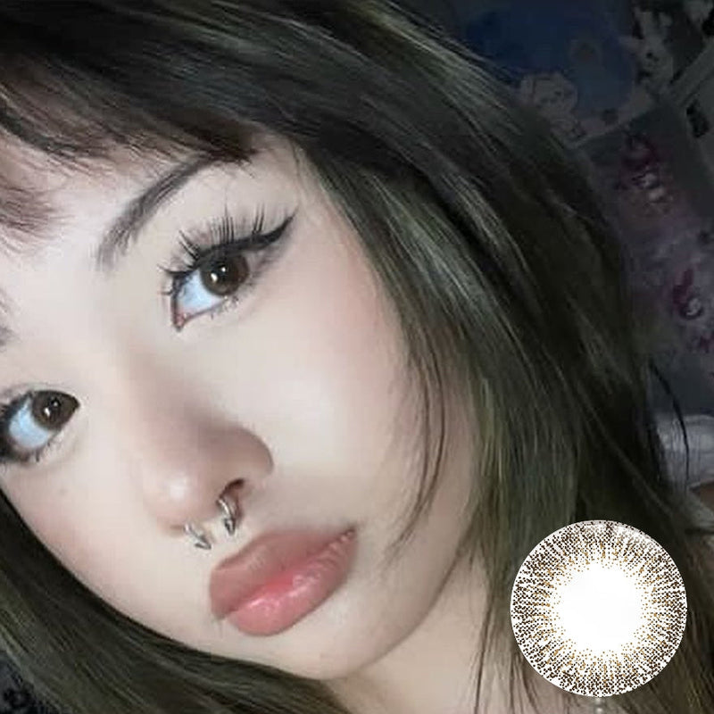 Eyemoody Sparkled Brown | 6 Months, 2 pcs