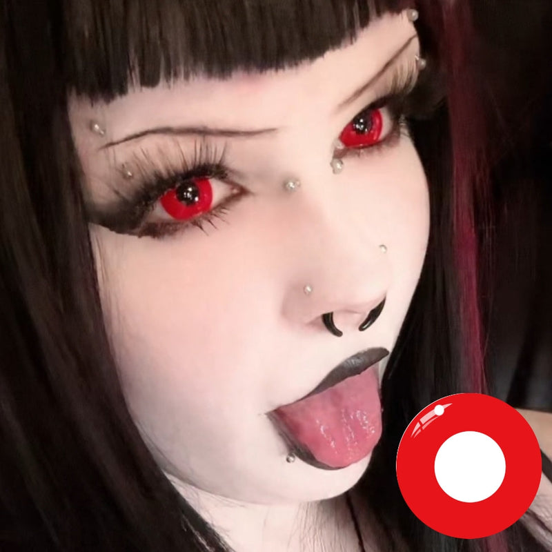 Eyemoody Pure Red | 6 Months, 2 pcs