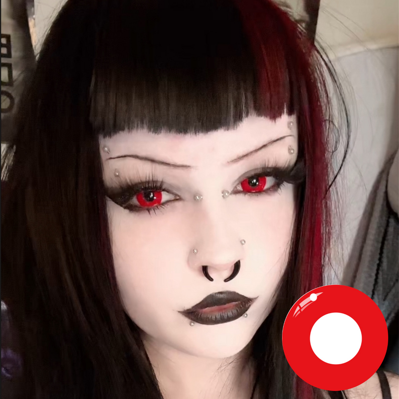 Eyemoody Pure Red | 6 Months, 2 pcs