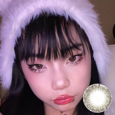 Eyemoody Sparkled Brown | 6 Months, 2 pcs