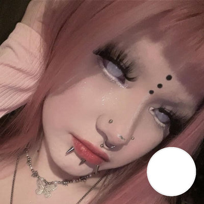 Eyemoody Blind White | 6 Months, 2 pcs