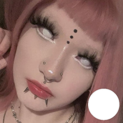 Eyemoody Blind White | 6 Months, 2 pcs