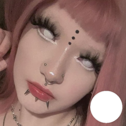 Eyemoody Blind White | 6 Months, 2 pcs