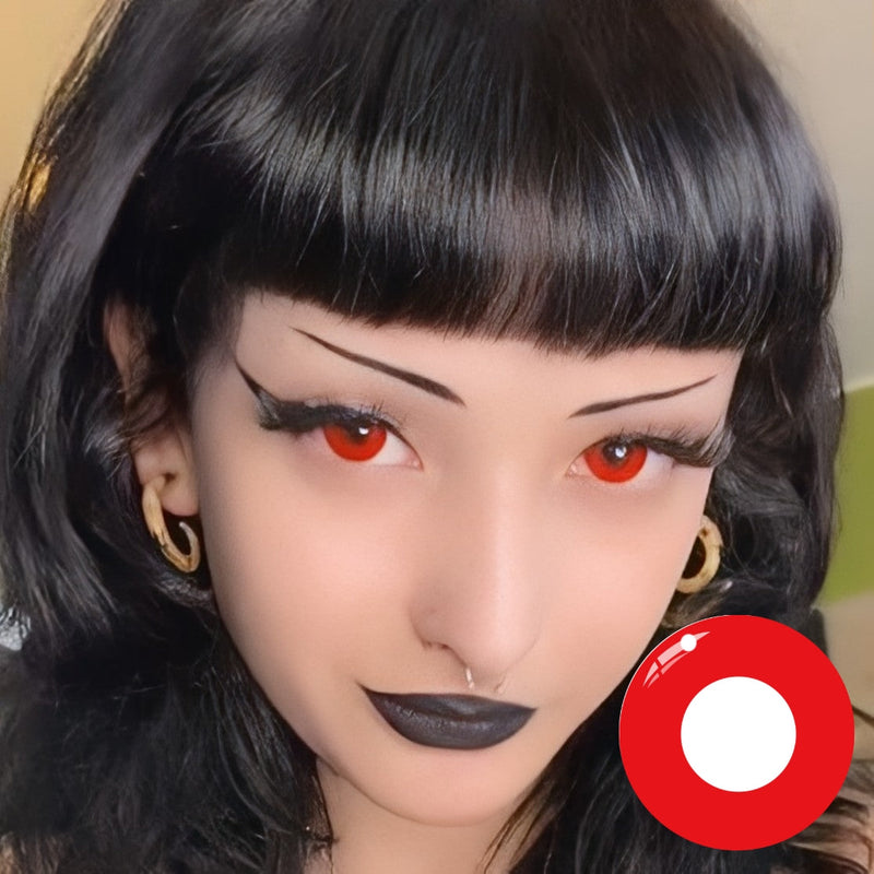 Eyemoody Pure Red | 6 Months, 2 pcs