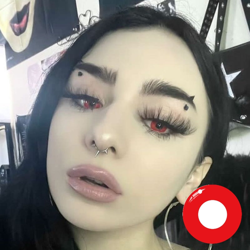 Eyemoody Pure Red | 6 Months, 2 pcs