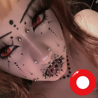 Eyemoody Pure Red | 6 Months, 2 pcs