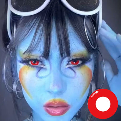 Eyemoody Pure Red | 6 Months, 2 pcs