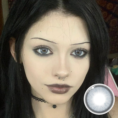 Eyemoody Frosted Grey | 6 Months, 2 pcs