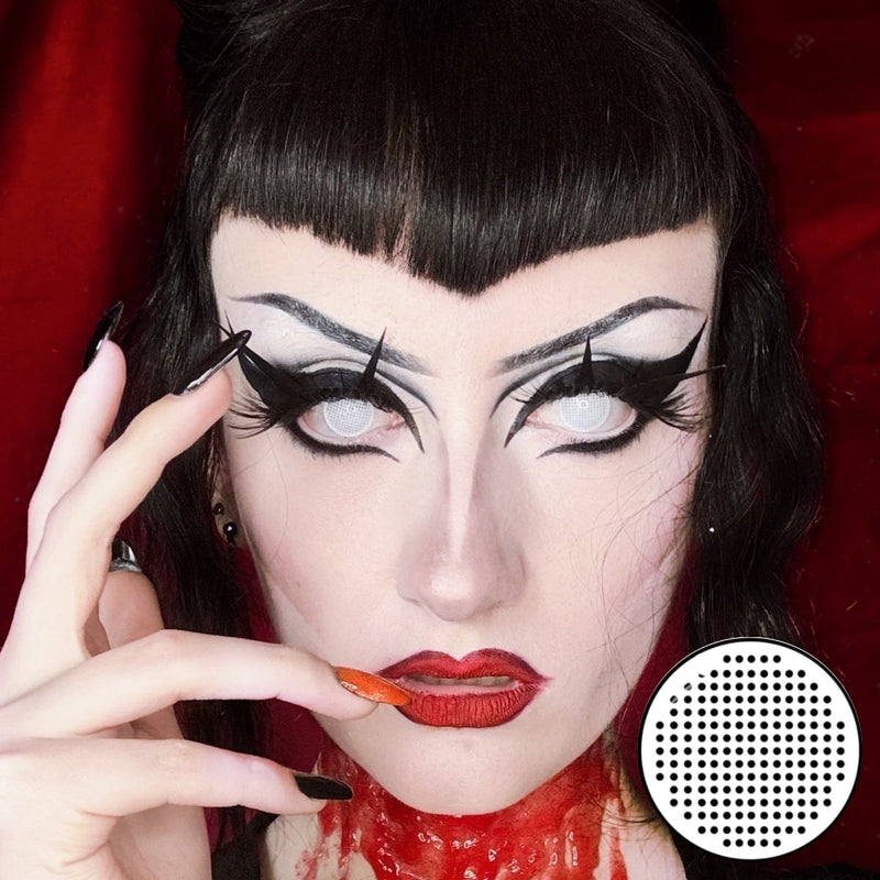 Eyemoody Gridding White | 6 Months, 2 pcs