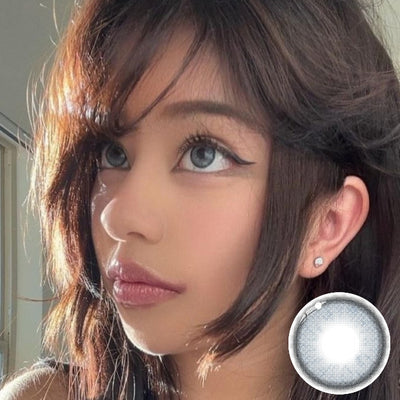 Eyemoody Frosted Grey | 6 Months, 2 pcs