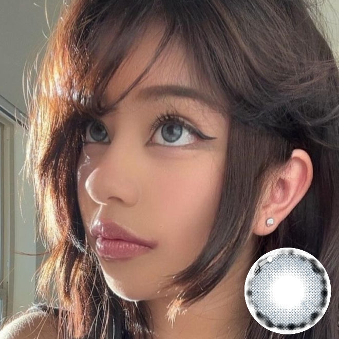 Eyemoody Frosted Grey | 6 Months, 2 pcs