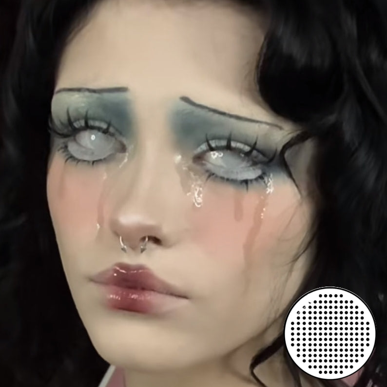 Dakonikon x Eyemoody Gridding White | 6 Months, 2 pcs