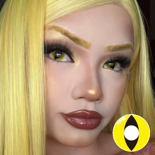 Eyemoody COS Yellow Cat Eye | 6 Months, 2 pcs