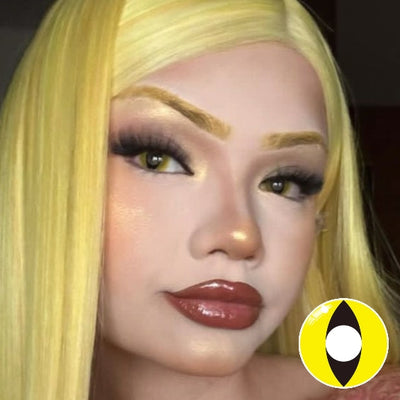 Brit x Eyemoody COS Yellow Cat Eye | 6 Months, 2 pcs