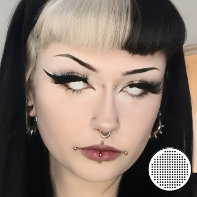 Dakonikon x Eyemoody Gridding White | 6 Months, 2 pcs