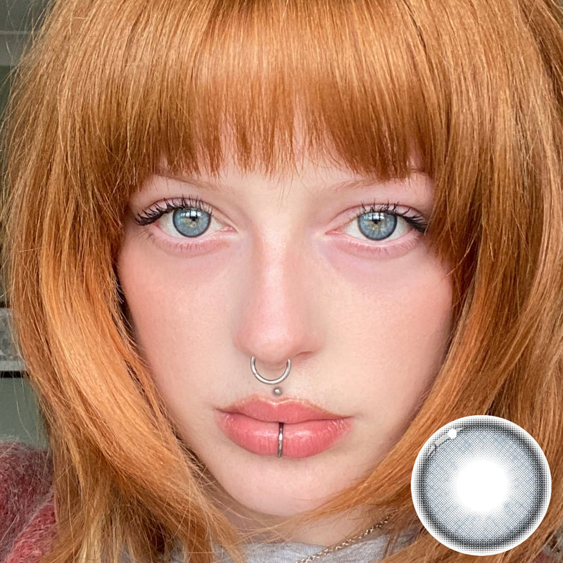 Eyemoody Frosted Grey | 6 Months, 2 pcs