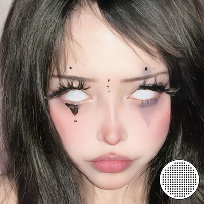 Dakonikon x Eyemoody Gridding White | 6 Months, 2 pcs