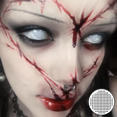 Eyemoody Gridding White | 6 Months, 2 pcs