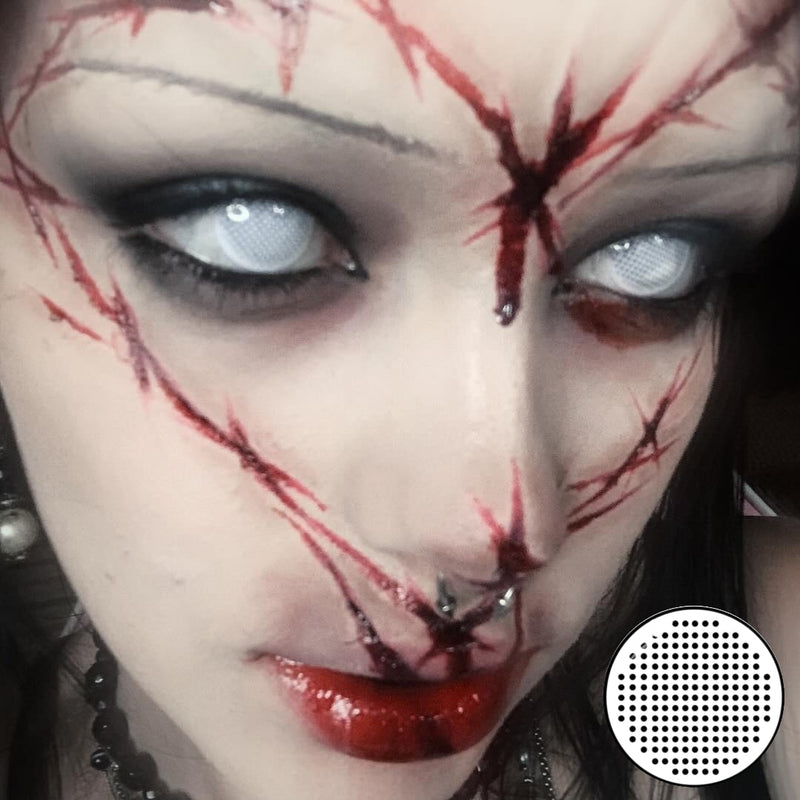 Eyemoody Gridding White | 6 Months, 2 pcs