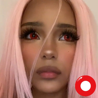 Eyemoody Pure Red | 6 Months, 2 pcs