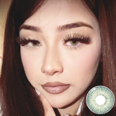 [NEW] Ar3ly x Eyemoody Aurora Green | 6 Months, 2 pcs