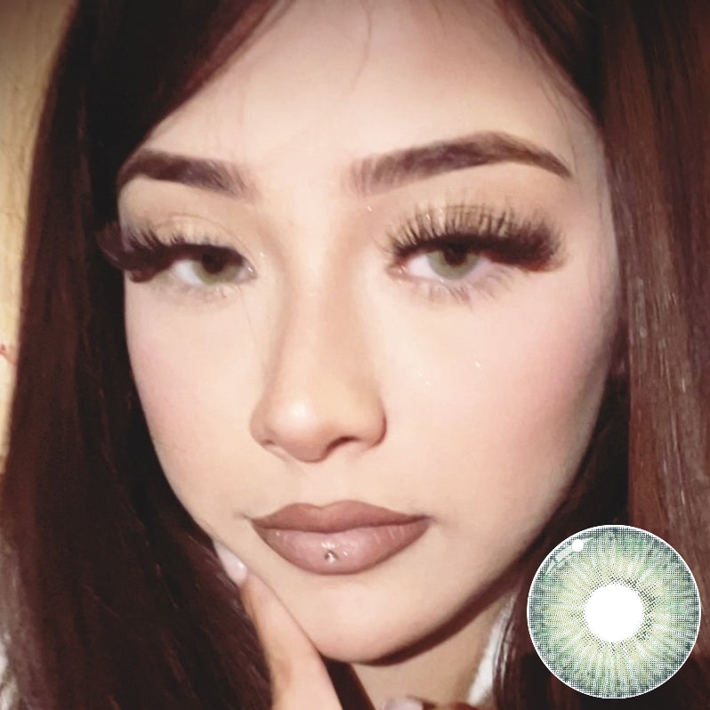 [NEW] Ar3ly x Eyemoody Aurora Green | 6 Months, 2 pcs
