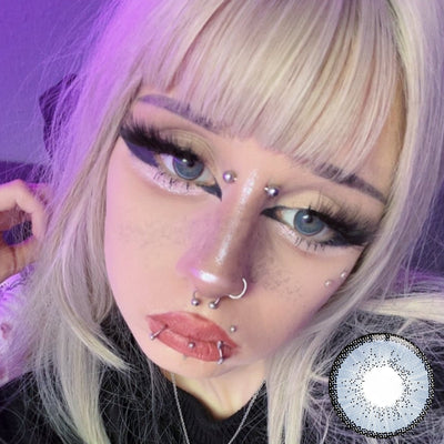 Eyemoody Aqua Blue | 6 Months, 2 pcs