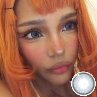 Eyemoody Frosted Grey | 6 Months, 2 pcs