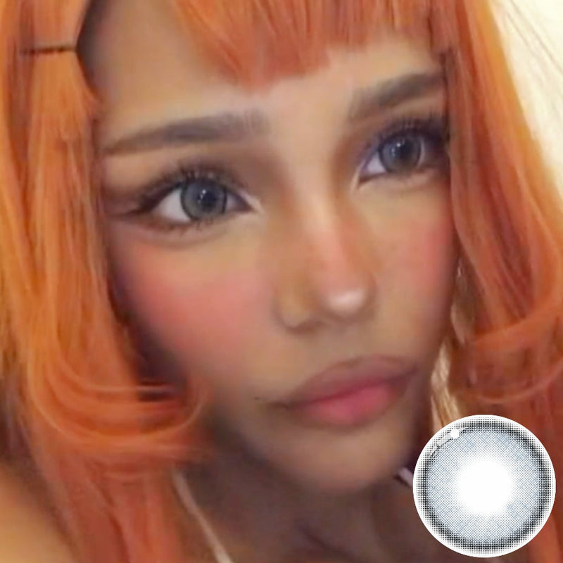 Eyemoody Frosted Grey | 6 Months, 2 pcs