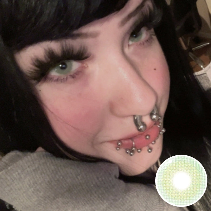 [NEW] Yvezvx x Eyemoody Aura Green | 6 Months, 2 pcs