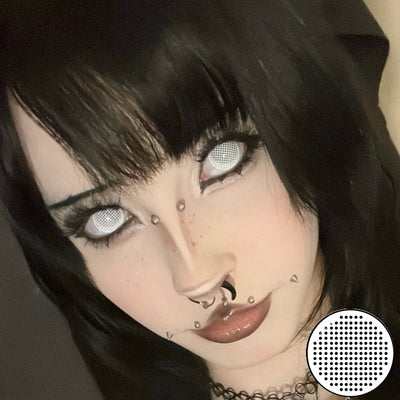 Dakonikon x Eyemoody Gridding White | 6 Months, 2 pcs