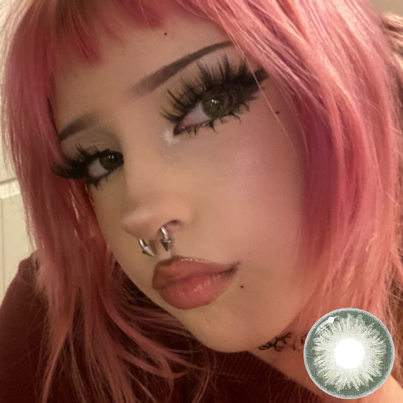 [NEW] Alee3 x Eyemoody Mossy Green | 6 Months, 2 pcs