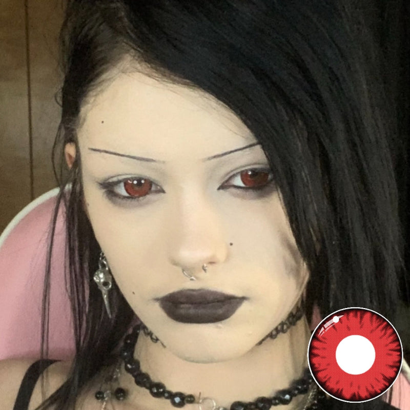 [NEW] Mori x Eyemoody Vampire Red | 6 Months, 2 pcs