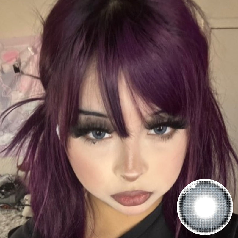 Eyemoody Frosted Grey | 6 Months, 2 pcs