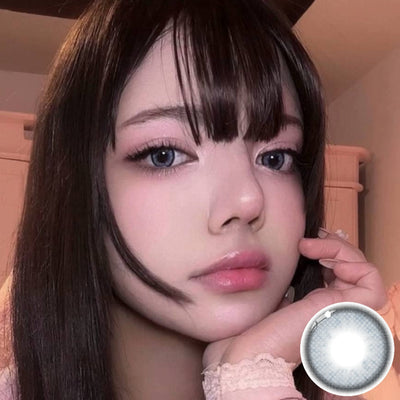 Eyemoody Frosted Grey | 6 Months, 2 pcs