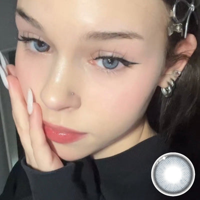 Eyemoody Frosted Grey | 6 Months, 2 pcs