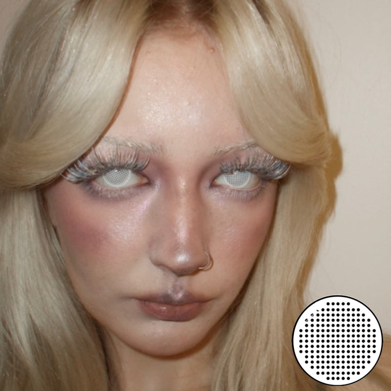 Dakonikon x Eyemoody Gridding White | 6 Months, 2 pcs