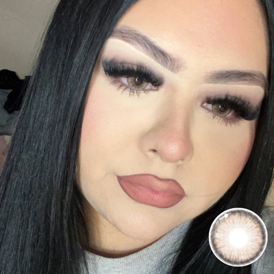 Mika x Eyemoody Volcano Brown | 6 Monate, 2 Stück