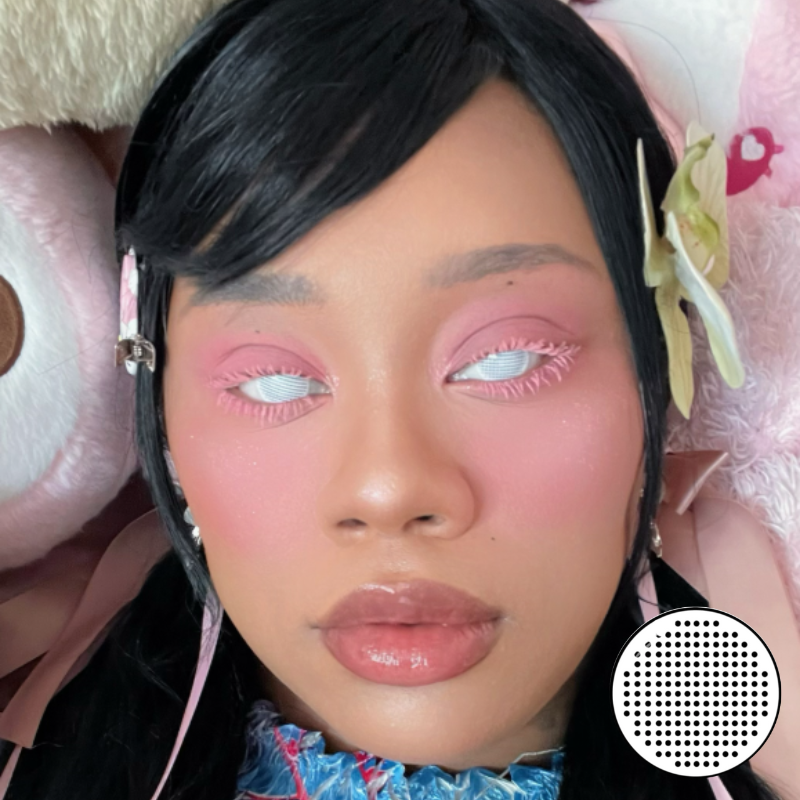 Ratdoll x Eyemoody Gridding Weiß | 6 Monate, 2 Stück