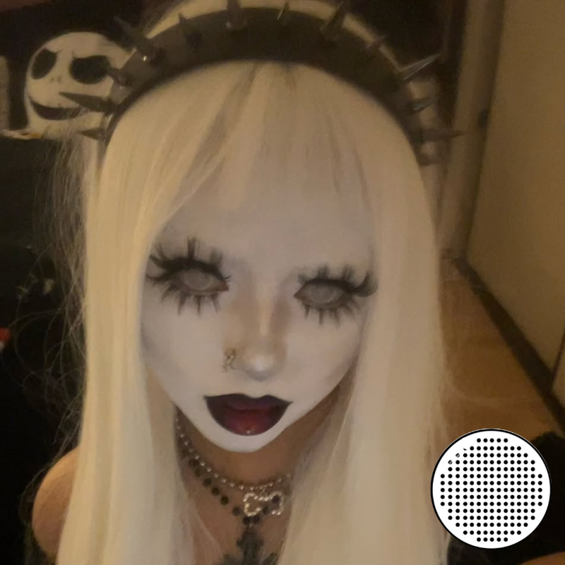 Eyemoody Gridding White | 6 Months, 2 pcs