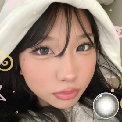 Xashwrldx x Eyemoody Misty Grey | 6 Months, 2 pcs