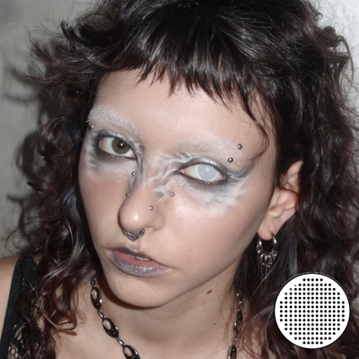 Patricia x Eyemoody Gridding white | 6 Months, 2 pcs