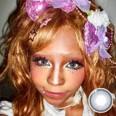 Eyemoody Frosted Grey | 6 Months, 2 pcs