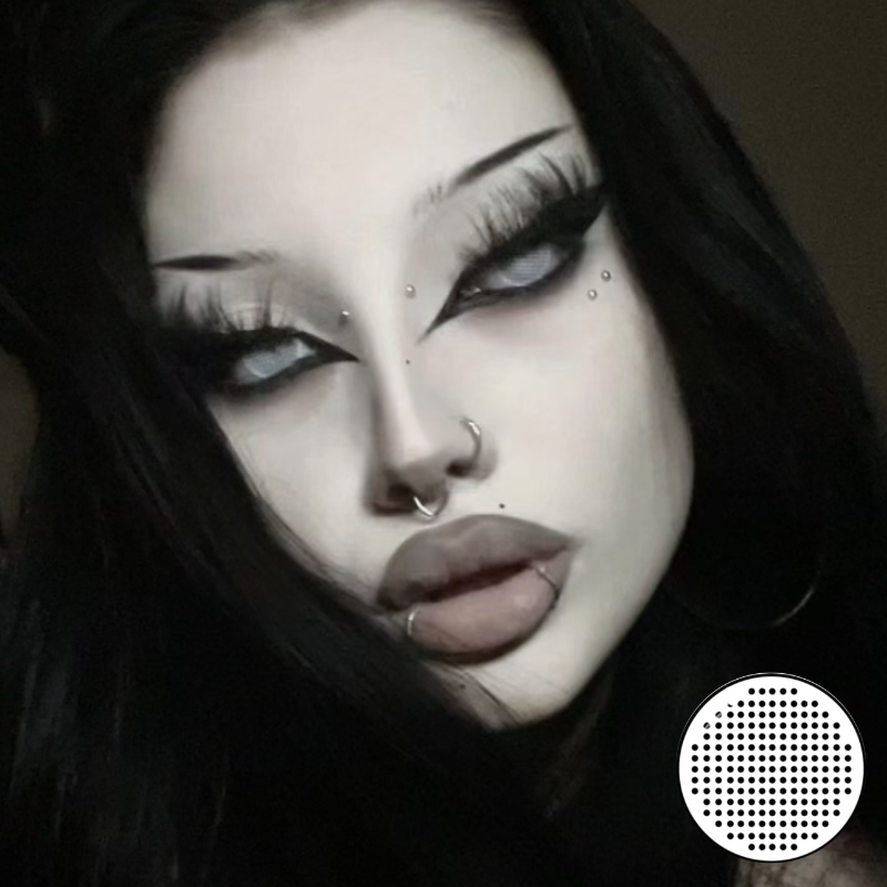 Eyemoody Gridding White | 6 Months, 2 pcs