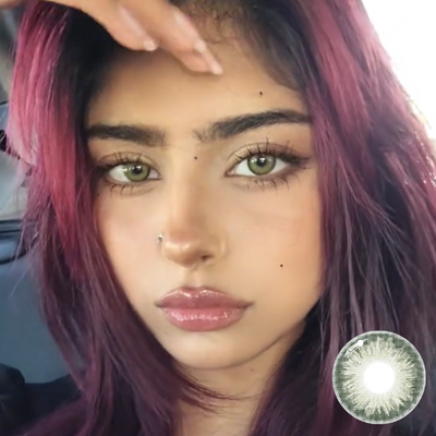 [NEW] Eyemoody Mossy Green | 6 Months, 2 pcs